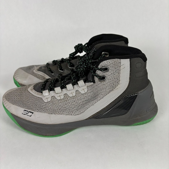 Under Armour | Gray High Top Sneakers Men’s Size 6.5 - Picture 5 of 9